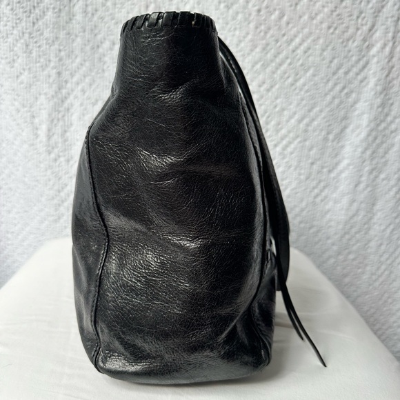 HOBO Praise Leather Tote Bag in Black - Picture 2 of 11